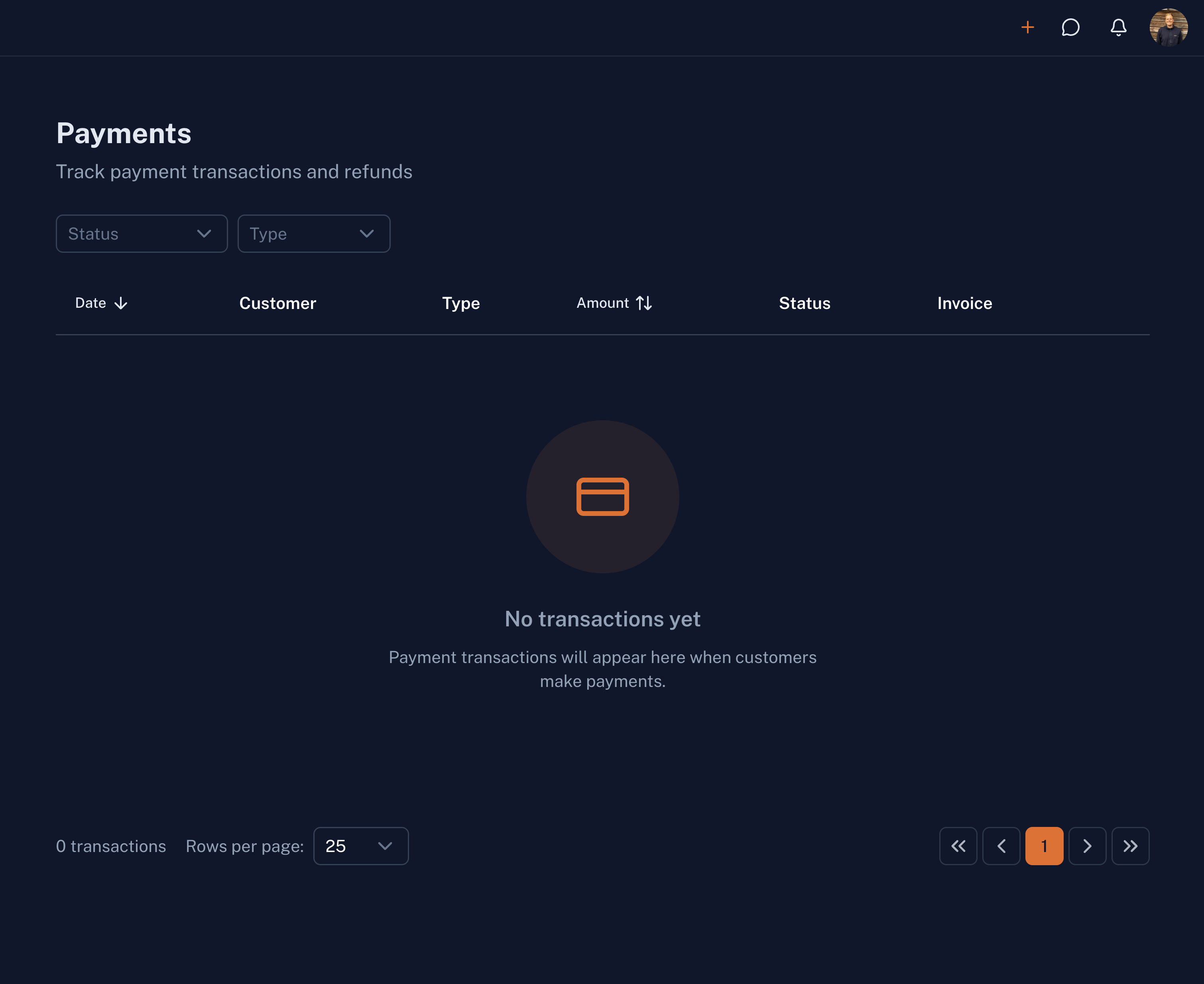 Payments preview